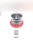 300LUX 32.5CD Solar Aircraft Warning Lights Silicon Solar Panel