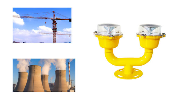 타워 듀얼 헤드를 위한 지향성인 밝은 IP65 항공 안내등